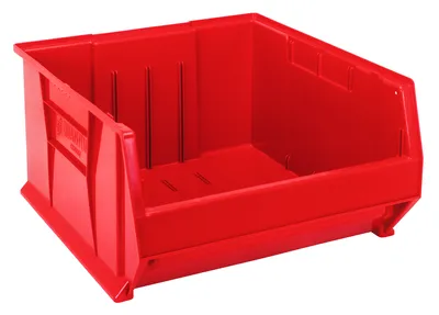 Quantum QUS957RD Hulk 24" Container, 23-7/8"L x 22-1/2"W x 12"H, Red
