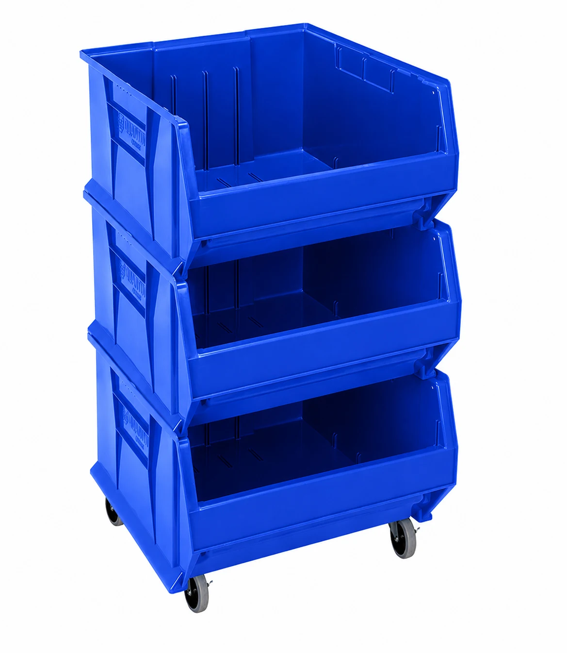 Quantum QUS957967BL Mobile Hulk 24" Container Kit, Blue