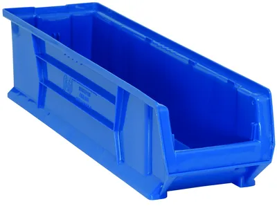 Quantum QUS970BLCS Hulk 30" Container, 29-7/8"L x 8-1/4"W x 7"H, Blue, Case of 6