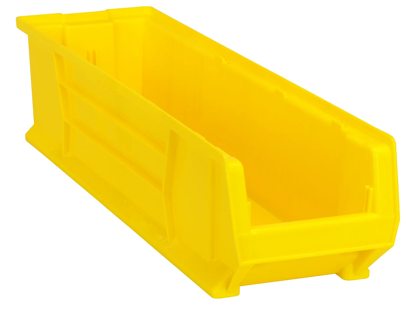 Quantum QUS970YLCS Hulk 30" Container, 29-7/8"L x 8-1/4"W x 7"H, Yellow, Case of 6
