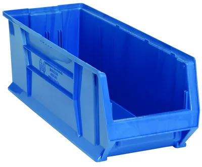 Quantum QUS973BLCS Hulk 30" Container, 29-7/8"L x 11"W x 10"H, Blue, Case of 4