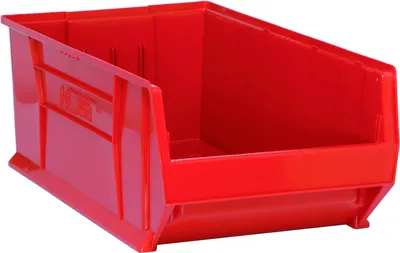 Quantum QUS975RD Hulk 30" Container, 29-7/8"L x 18-1/4"W x 12"H, Red