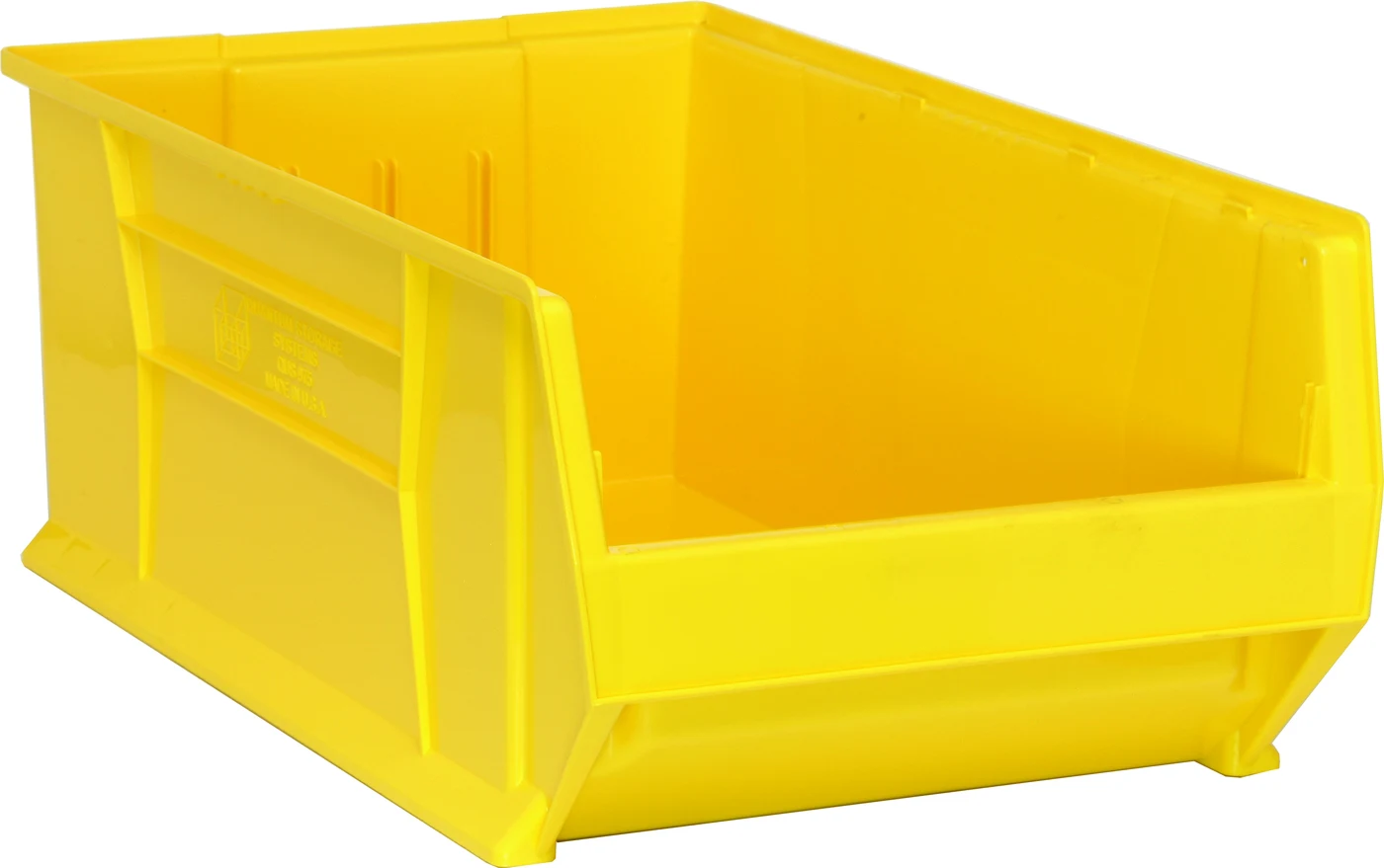 Quantum QUS975YL Hulk 30" Container, 29-7/8"L x 18-1/4"W x 12"H, Yellow