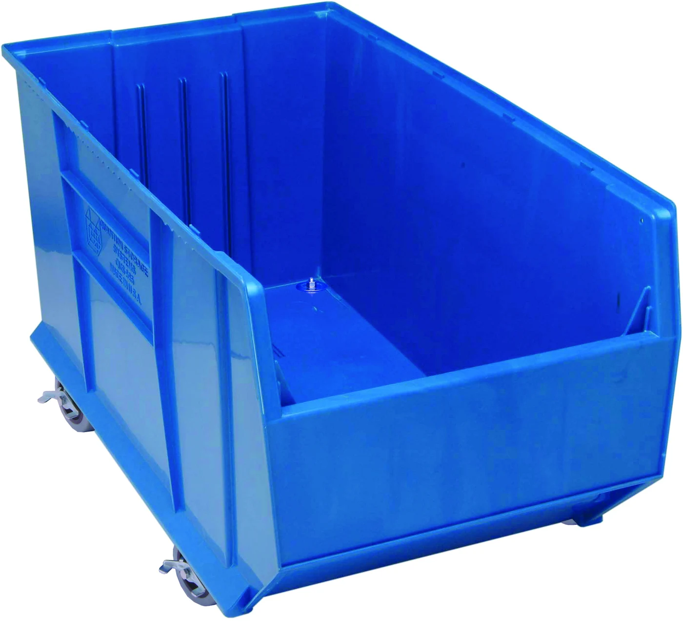 Quantum QUS996MOBBL Mobile Hulk 36"Container, 35-7/8"L x 19-7/8"W x 20-1/2"H, Blue