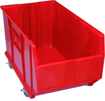 Quantum QUS996MOBRD Mobile Hulk 36"Container, 35-7/8"L x 19-7/8"W x 20-1/2"H, Red