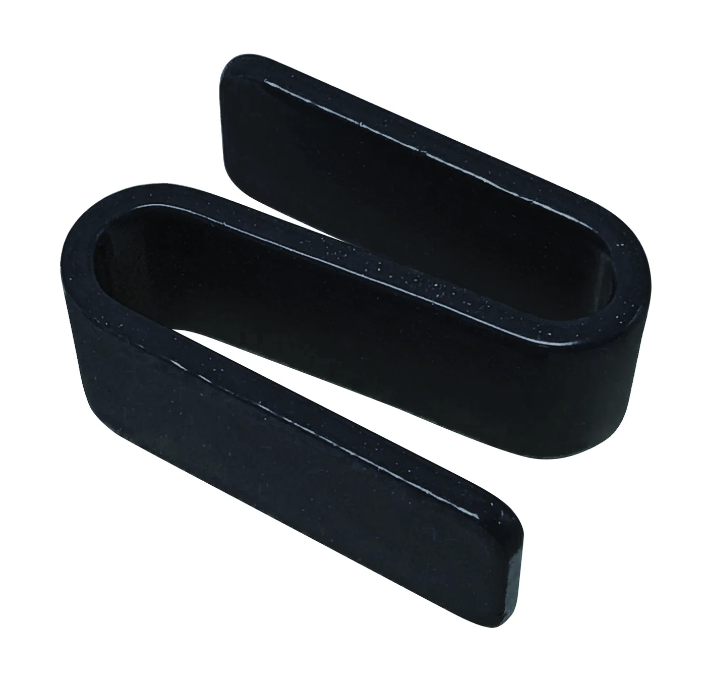 Quantum S-HOOKBK S-Hooks, Black, Pack of 8