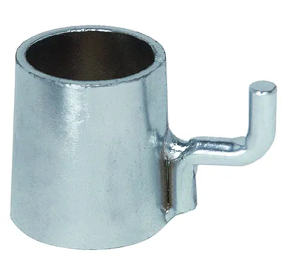 Quantum SCH1 Collar Hooks, Gray Metallic, Pack of 4