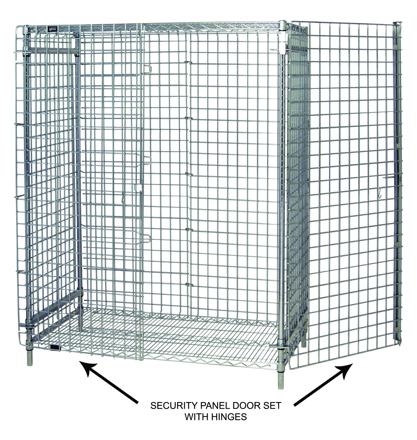 Quantum SD36BK Security Door for Use with 36"D Security Units, Black