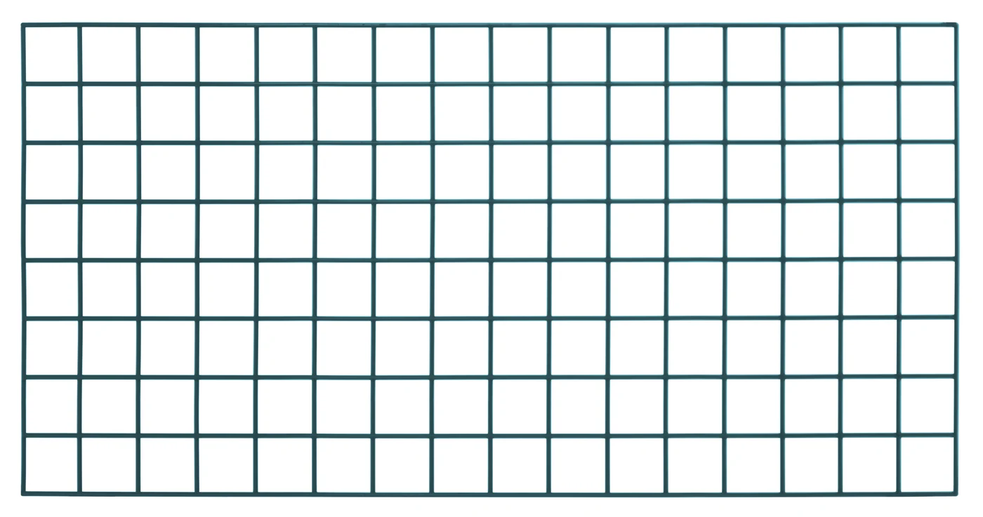 Quantum SG-3048P Store Grid Panel, 48"L x 30"W, Green