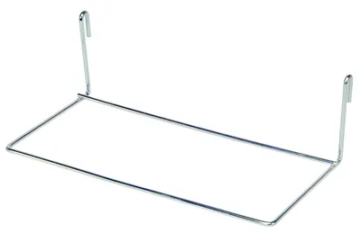 Quantum SG-HFF Store Grid Hanging File Folder, 12-1/4"W x 6"D, Chrome