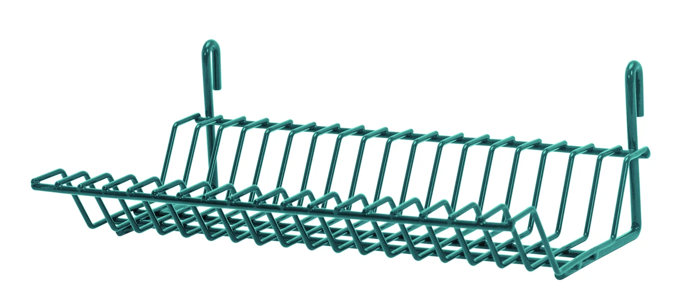 Quantum SG-LH1384GY Store Grid Lid/Tray Drying Rack, 13-1/2"W x 8-1/2"D x 4-1/4"H, Gray