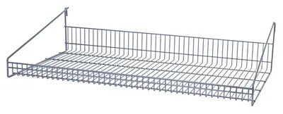 Quantum SG-LS1436GY Store Grid Shelf, 14"W x 36"D x 7-1/2"H, Gray