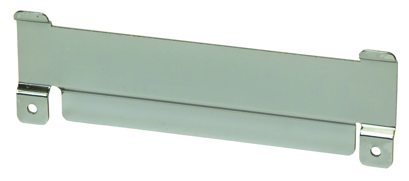 Quantum SG-SBH Store Grid Single Bin Holder, 4"W x 1-1/16"H, Stainless