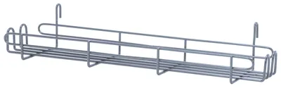Quantum SG-SR2254GY Store Grid Spice Rack, 11-1/4"W x 5"W x 3-3/4"H, Gray