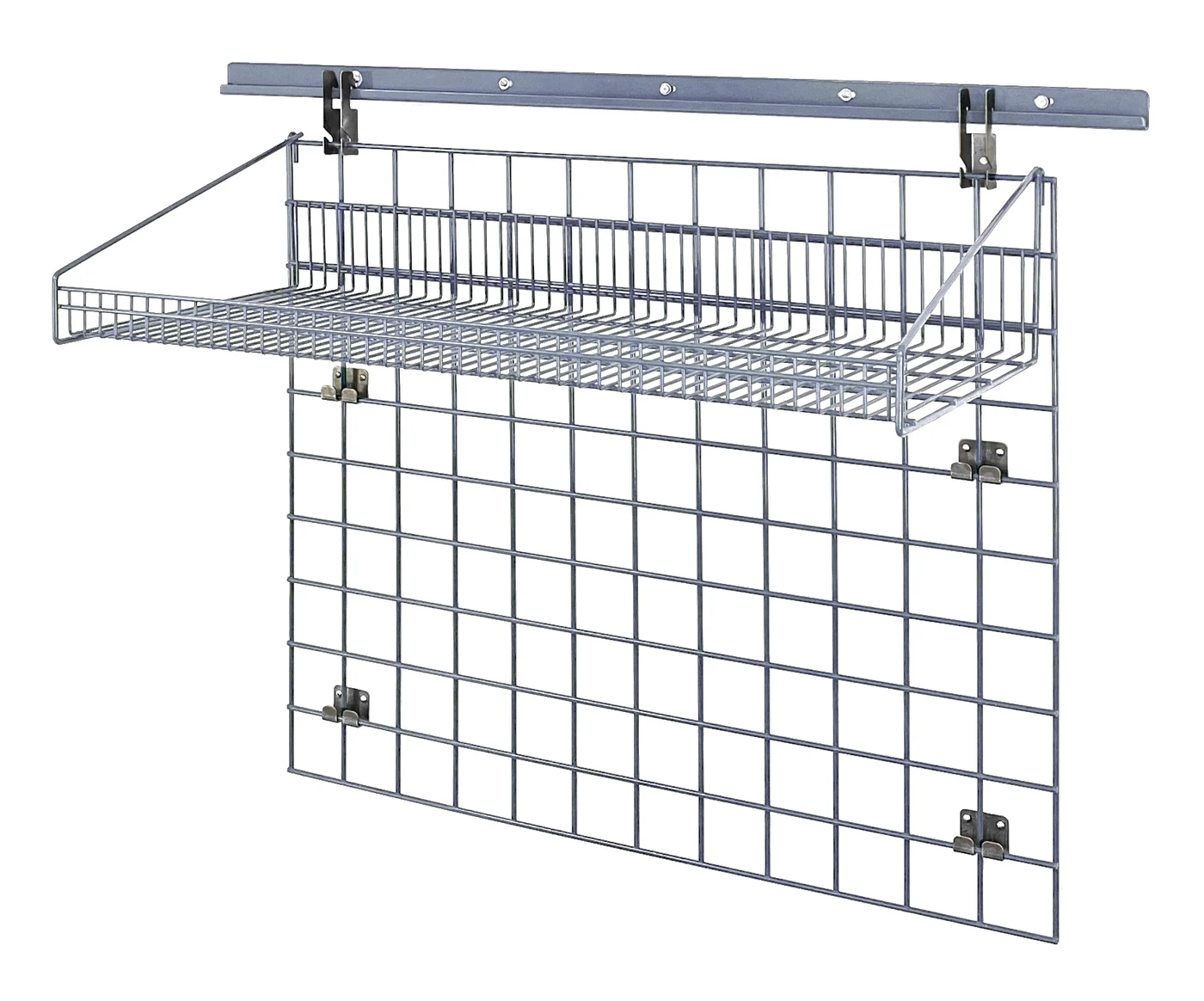 Quantum SGK-403036-1GY Store Grid Standard-Duty Kit, 36"L x 30"W, 250 lb capacity, Gray