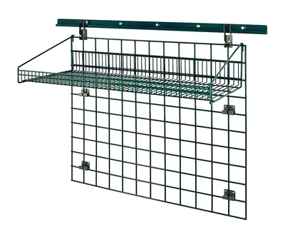 Quantum SGK-403036-1P Store Grid Standard-Duty Kit, 36"L x 30"W, 250 lb capacity, Green