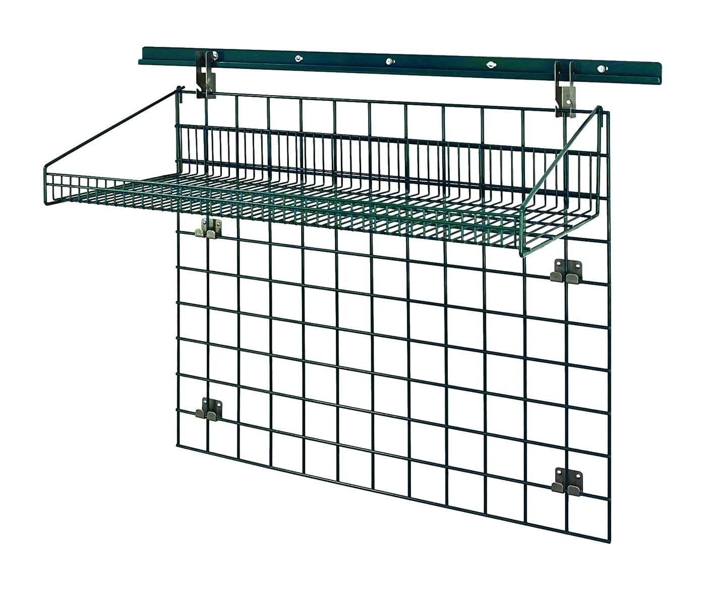 Quantum SGK-403036-1P Store Grid Standard-Duty Kit, 36"L x 30"W, 250 lb capacity, Green