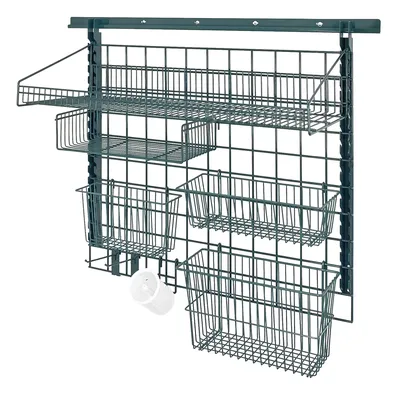 Quantum SGK-403036-3P Store Grid Medium-Duty Kit, 18"W x 36"D, 400 lb capacity, Green