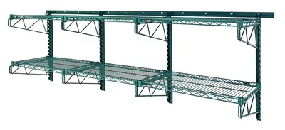 Quantum SGK-961830-1P Store Grid Medium-Duty Kit, 400 lb capacity, Green