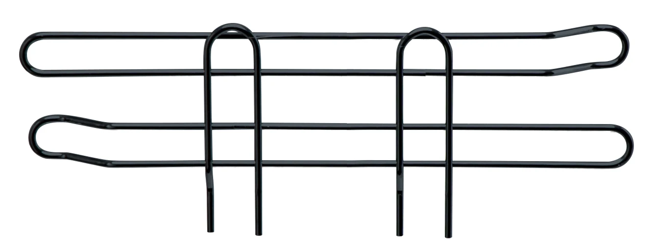Quantum SL12BK Side Ledge, 12"W x 4"H, Black