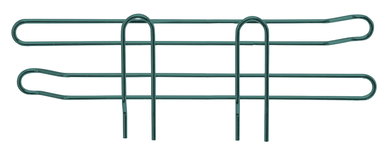 Quantum SL14P Side Ledge, 14"W x 4"H, Green