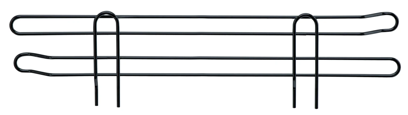 Quantum SL18BK Side Ledge, 18"W x 4"H, Black