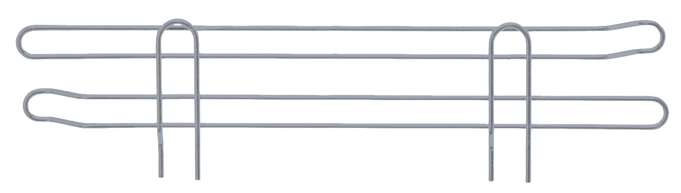 Quantum SL24GY Side Ledge, 24"W x 4"H, Gray