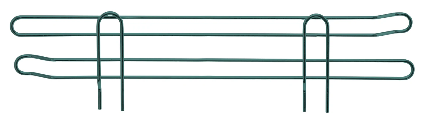 Quantum SL24P Side Ledge, 24"W x 4"H, Green