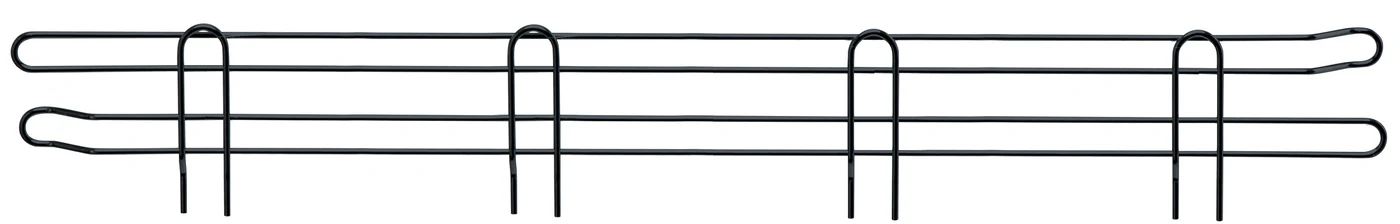 Quantum SL30BK Side Ledge, 30"W x 4"H, Black
