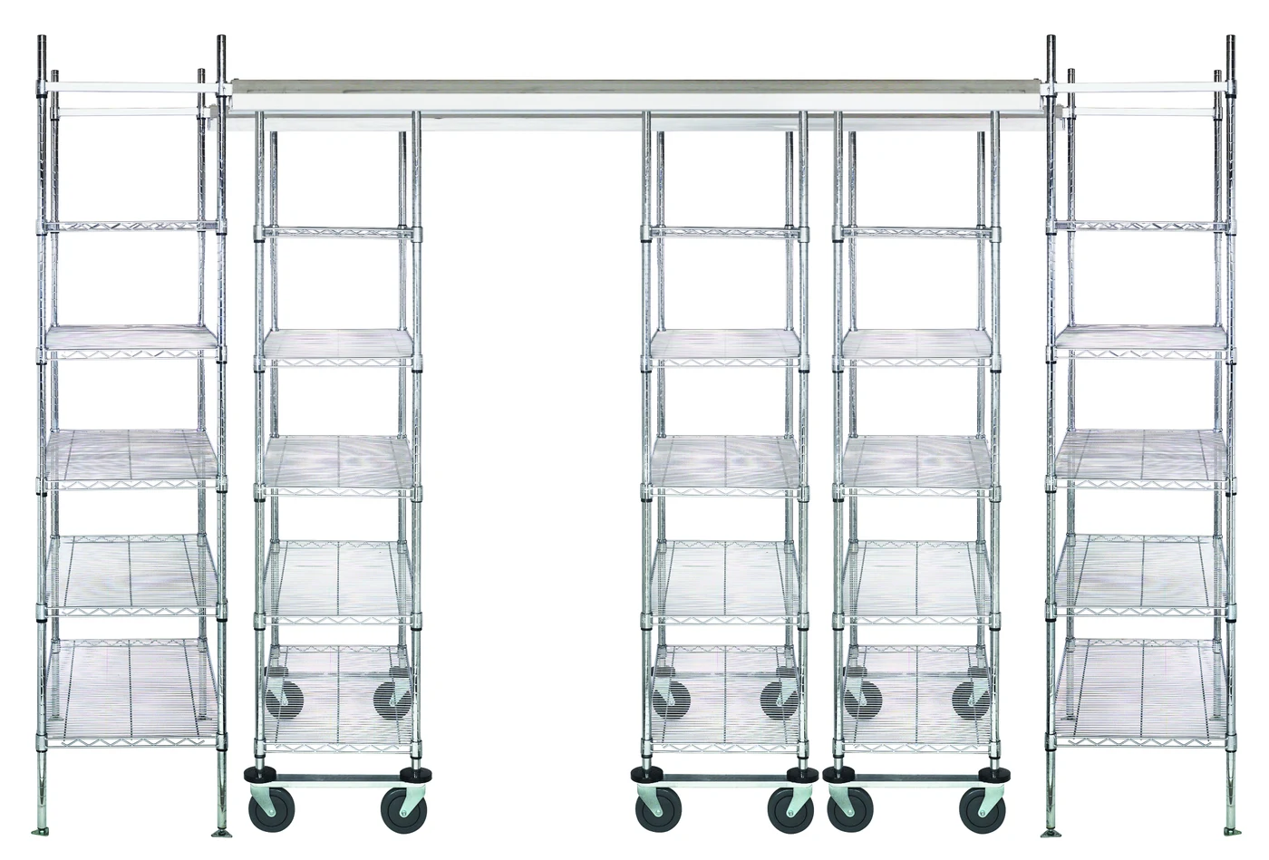 Quantum TK11-2448BK Overhead Track System, 1200 lb capacity, Black