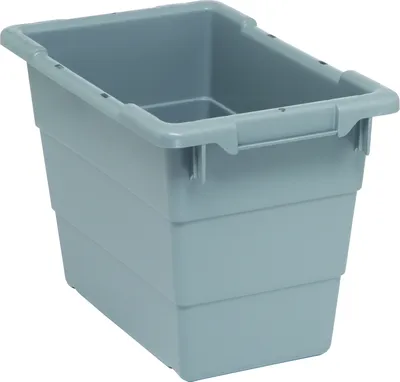 Quantum TUB1711-12GY Cross Stack Tub, 100 lb capacity, Gray