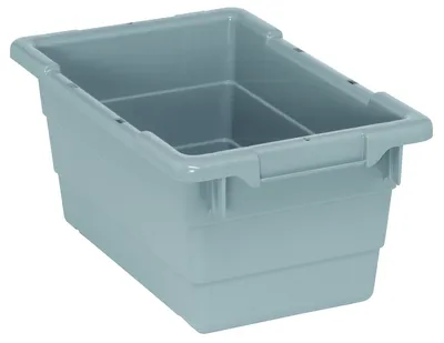 Quantum TUB1711-8GY Cross Stack Tub, 100 lb capacity, Gray