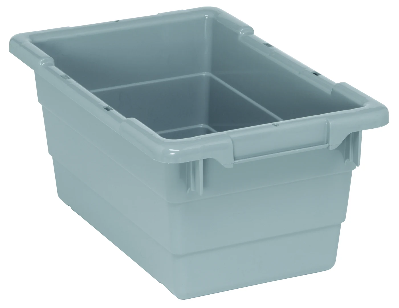 Quantum TUB1711-8GYNB Cross Stack Tub, 100 lb capacity, Gray