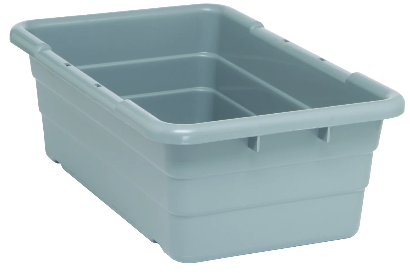 Quantum TUB2516-8GY Cross Stack Tub, 100 lb capacity, Gray