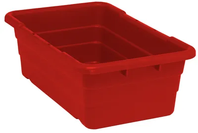 Quantum TUB2516-8RD Cross Stack Tub, 100 lb capacity, Red
