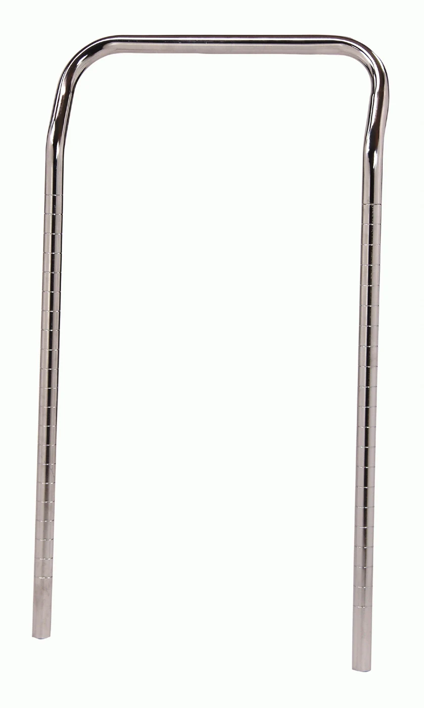 Quantum UH18S U-Handle, 18"W x 32"H, Stainless