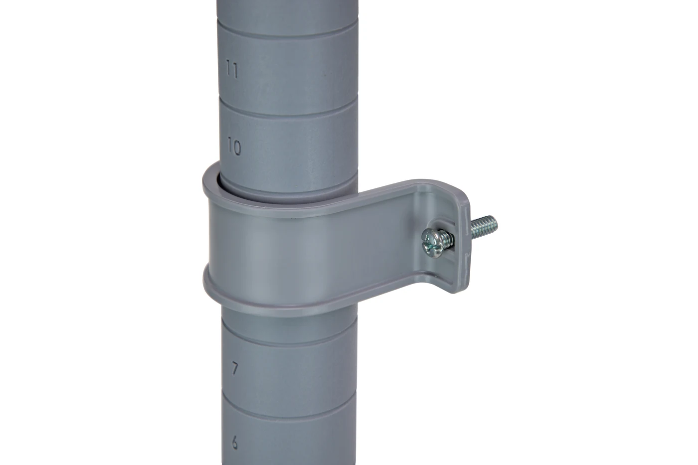 Quantum QP-WMB Millenia Shelving Wall Mounting Bracket, Gray, Pack of 2