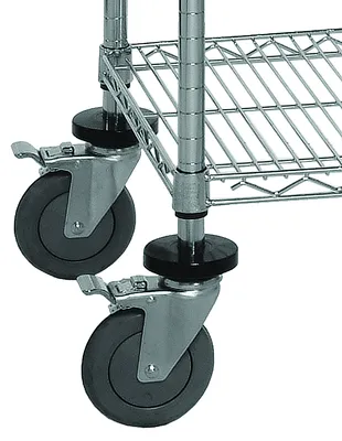 Quantum WR-00H-KIT Casters, 300 lb capacity, Set of 4