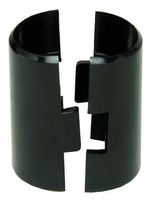Quantum WR-SSCO Conductive Plastic Split Sleeve, Black, Pack of 4