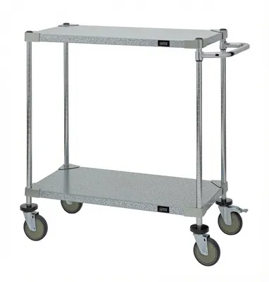 Quantum WRCP-1842-2G Utility Cart, 42"W x 18"D x 37-1/2"H, 1200 lb capacity, Galvanized