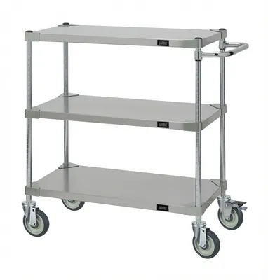 Quantum WRSCP-1842-3SS Utility Cart, 42"W x 18"D x 37-1/2"H, 1200 lb capacity, Stainless