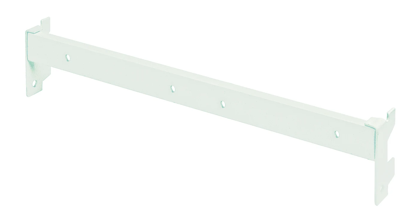 Quantum WS-HB36HC Partition Wall Hang Bar, Oyster White