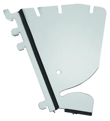 Quantum WS-HBBA Partition Wall Hanging Bracket, Chrome