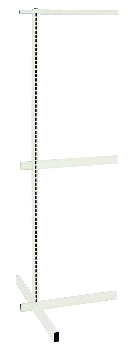 Quantum WS70-DS18ADHC Double-Sided Partition Wall Add-On Unit, 18"W x 50"D x 70"H, Oyster White