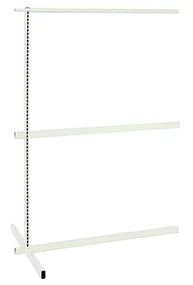 Quantum WS70-DS48ADHC Double-Sided Partition Wall Add-On Unit, 48"W x 50"D x 70"H, Oyster White