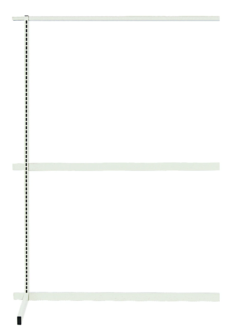 Quantum WS70-SS48ADHC Single-Sided Partition Wall Add-On Unit, 48"W x 26"D x 70"H, Oyster White