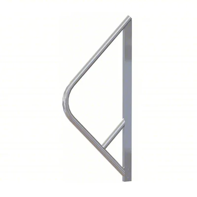 Tri-Arc MPASHR3 Tri-Arc Ladder Handrail: 32 In Overall Height, For Use With Mfr. No. MPASHR3, Aluminum