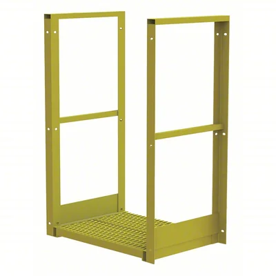 Tri-Arc Work Platform, 20" bridge span, 1,000 lb capacity, perforated tread