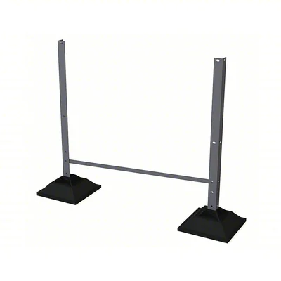Tri-Arc URTSL20 Tri-Arc Support Leg: 20 in Overall Height, 36 in Overall Wide, 500 lb Load Capacity, Aluminum