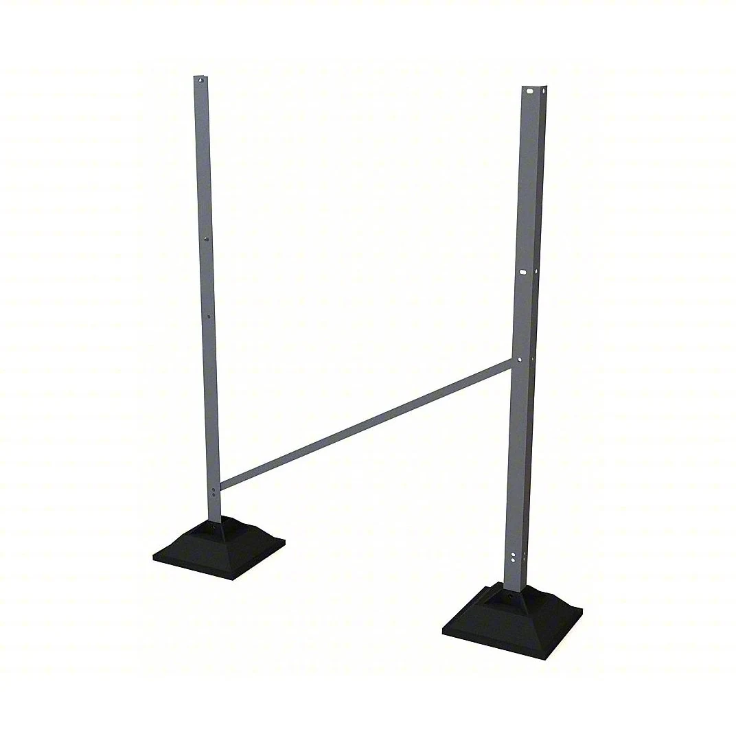 Tri-Arc URTSL40 Tri-Arc Support Leg: 40 in Overall Height, 36 in Overall Wide, 500 lb Load Capacity, Aluminum
